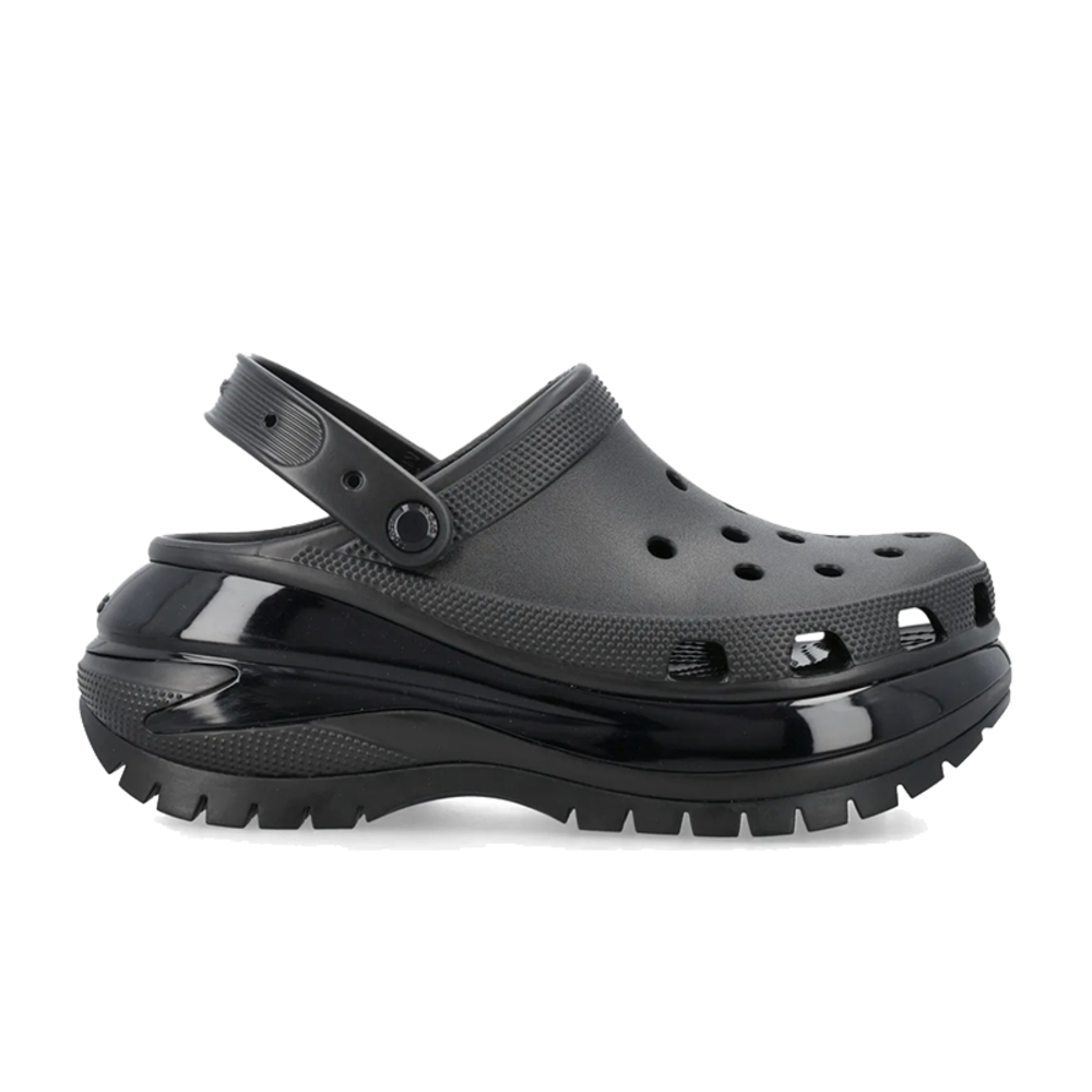New In Box Crocs Megacrush Black Platform Clogs Sz 9 Women's